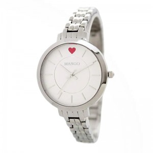 Mango MA6659-80 Silver White Love